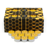 96 Beeswax Tealight Candles Mix