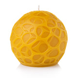 pebbles pure beeswax round candle