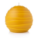 oasis pure beeswax round candle