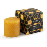 passion pure beeswax pillar candle with packaging