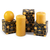 Passion 3 candle set round and pillars