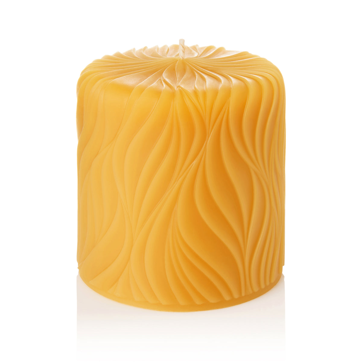 Passion 3"x3" Pure Beeswax Pillar Candle BC Candles