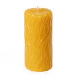 incandescence 3x6 pure beeswax pillar candle