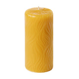 passion 3x6 pure beeswax pillar candle