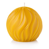incandescence pure beeswax round candle