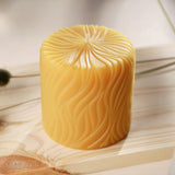 passion pure beeswax 3" pillar candle