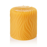 passion pure beeswax 3" pillar candle