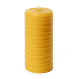 oasis 3x6 pure beeswax pillar candle